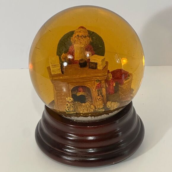 Christmas Other - Christmas Snow Globe with Santa’s Workshop